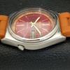 Б/У винтажные мужские часы SEIKO 5 AUTOMATIC 7009A из Японии с красным циферблатом a434978-2 R122-a434978