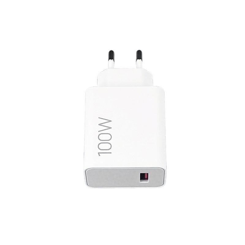 Быстрое USB-зарядное устройство 100 Вт стандарта ЕС для Xiaomi 17ProMax и Redmi K90