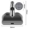 A03F-For Dyson V6 DC58/SV03 Style Vacuum Cleaner Electric Head Kit With Wet Dry Mop Attachment 2Pcs Cleaning Rag Cloths