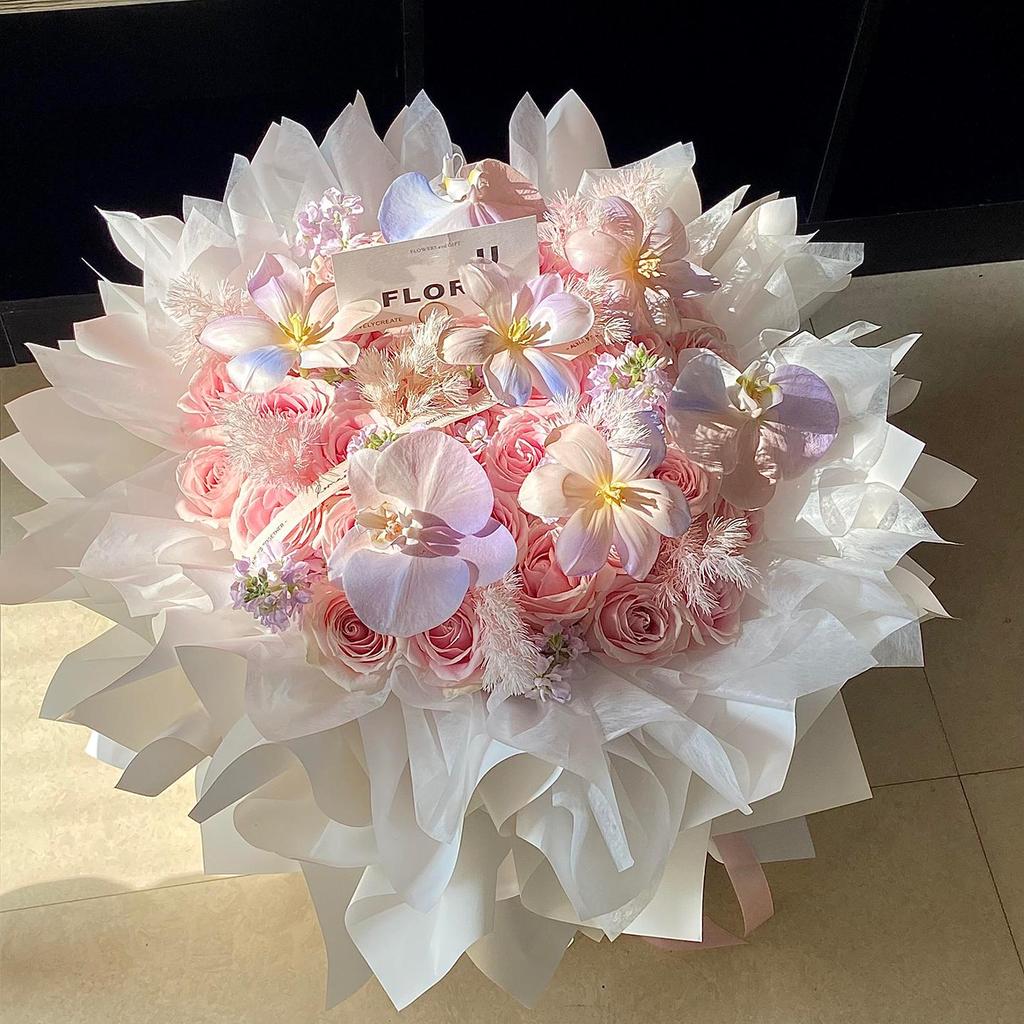 Вечные Розы: Нежный букет из мыльных цветов - Идеальный подарок для девушки или лучшей подруги