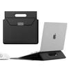 Slim Laptop Sleeve With Built-in Stand MacBook Air 13 14 Inch PU Leather Inner Case 13-16 Ultrabooks