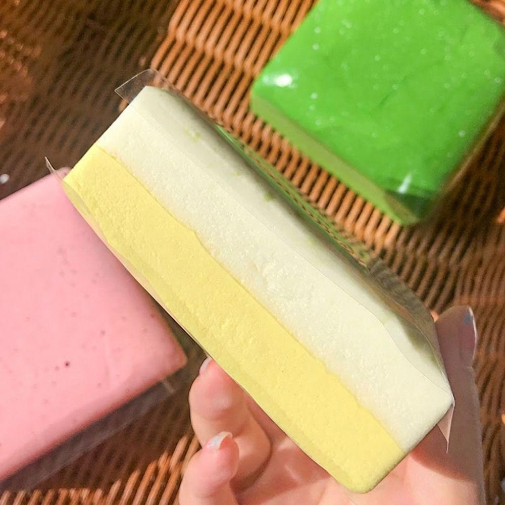 Slow Rebound Squishy Simulated Bread Squeeze Toy Square Bread Decompression Toy Children Gift