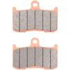 Daytona Motorcycle Brake Pads, Golden Pad X (Sintered Metal Pad), GSX-S750 (17-21), Z900 (18-19),