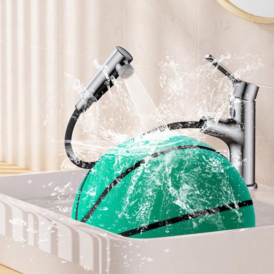 Тихий комнатный баскетбол Бесшумный тренировочный мяч из пены Нескользящий Контроль отскока Баскетбольный мяч для домашних тренировок