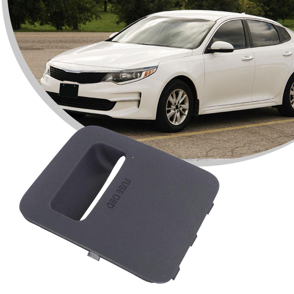 Sleek Design Interior Black ABS Material Fuse Box Cover for the For Kia For Optima from Sixteen To Twenty Twenty