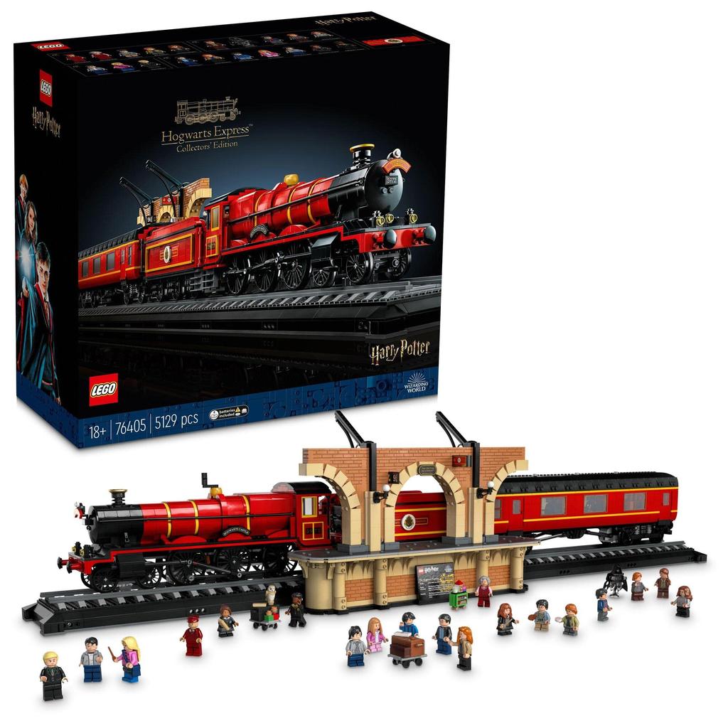 LEGO Harry Potter Hogwarts Express Edition Toy Toy Present Birthday Block Christmas Men Women Train Vehicle Interior Stylish 76405 - Collector's