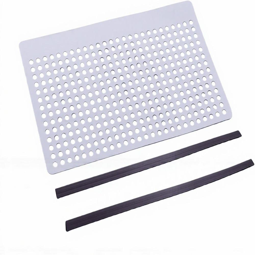 White Skimmer Net Cover PVC Pool Skimmer Screen Durable Skimmer Basket Protector