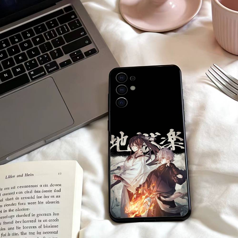 ГОРЯЧИЙ Чехол для телефона H-Hell's Anime Paradise для Samsung S25,24,23,22,30,21,10,9,Ultra,Plus,Lite,FE,4,5 G Мягкий черный чехол