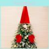 Christmas Tree Topper With Creative Hat Nose Gloves For Christmas Tree Decor