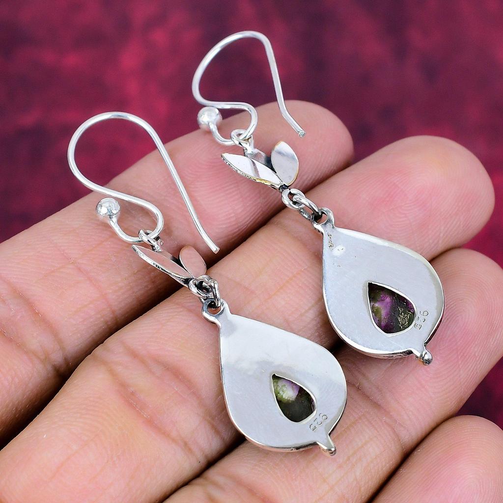 Розовые серьги с колючей устрицей и бирюзой, ювелирные изделия с драгоценными камнями, серьги из стерлингового серебра 925 пробы, ювелирные изделия ручной работы, серьги с камнем-талисманом, подарок для него