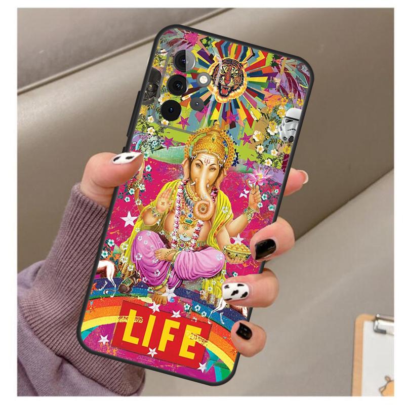 Ganesha Case For Samsung Galaxy A34 A54 A14 A06 A16 A26 A36 A56 A12 A32 A52 A13 A33 A53 A15 A35 A55