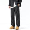 Spring and Autumn New Casual Pants Men's Trend Elastic Waist Dropping Wide Leg Pants Men's Tooling Charge Pants Outdoor Men's Clothing