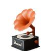Ретро Мини Bluetooth Граммофон Динамик: Классический домашний орнамент "Ипомея"