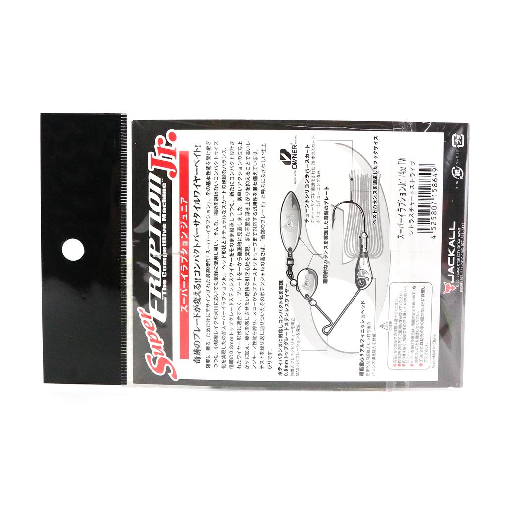 Jackall Spinner Bait Lure Super Eruption JR 1/4 унции Pinky Crown Strip (8670)