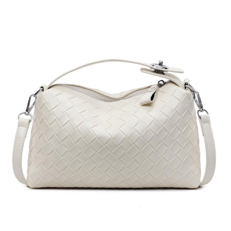 Нишевый дизайн, ручная вязка, сумка-пельмень, портативная сумка-подушка, женская новая сумка через плечо