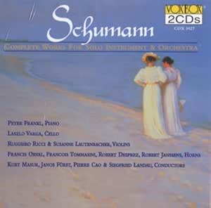 CD JANOS FURST Schumann Complete Works For Solo In CDX5027 Vox Non Japan Classical Used