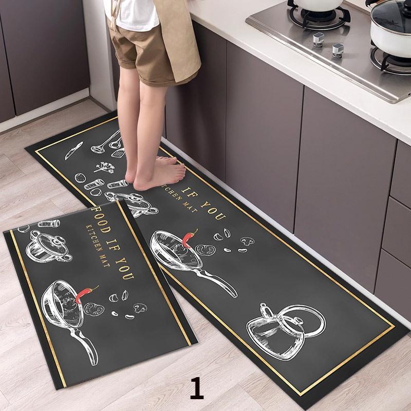 Anti-slip Household Kitchen Floor Mats Soft Carpet Bathtub Long Absorbent Door Mats Living Room Carpet