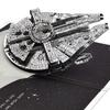 Hallmark Star Wars Birthday Card May the 4th Signature Paper Wonder 3D Card Pop-Up (Millennium Falcon)
