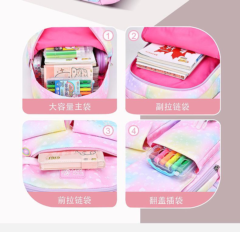 Детские школьные сумки для девочек, детские ранцы, ортопедические школьные рюкзаки для начальной школы, рюкзак принцессы, школьный портфель