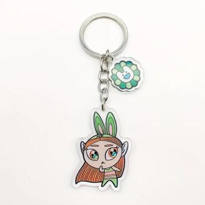 [Б/У] NJZ Hyerin Акриловый брелок K-POP Идол Корея Nutro Powerpuff
