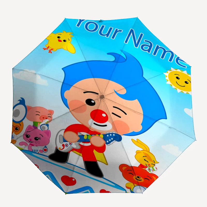 Personalized Name FlimFlim Print Umbrella, UV Shielding. It Has Eight Sturdy Ribs for Outdoor Use And Perfect As a Holiday Gift