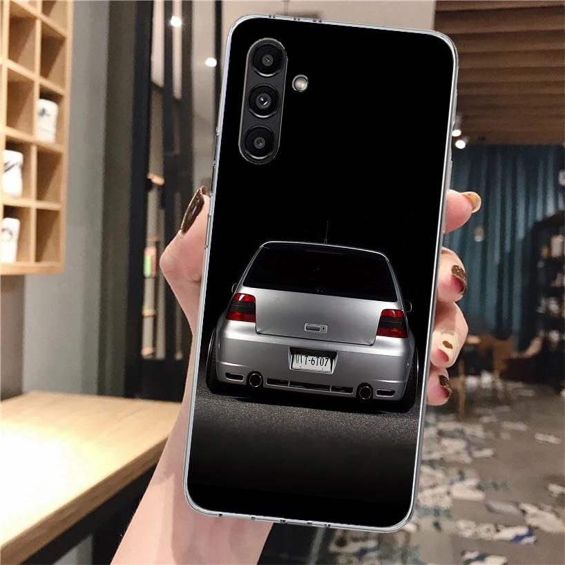 Крутой чехол для телефона MK4 MK5 Golf Car Soft для Samsung Galaxy A17 A16 A26 A36 A56 A15 A14 A13 A55 A54 A53 A35 A34 A33 A25 A24 A23 A05