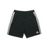 Solid Stripe Knit Sports Shorts Men Bottoms Black D95940