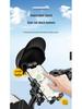 Cross-Border Motorcycle Phone Mount: Shockproof Holder with Visor for Bikes and Electric Vehicles, Ideal for Navigation and Takeout Riders.