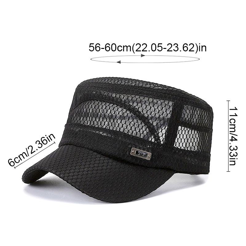 1 шт. плоские кепки для улицы, мужские защитные сетчатые женские летние кепки Snapback, дышащие военные кепки, быстросохнущие бейсболки, новые