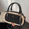 Autumn and Winter Retro High-grade Texture Versatile Portable Pillow Bag Women's Commuting Niche Fur Integrated Messenger Bag Women