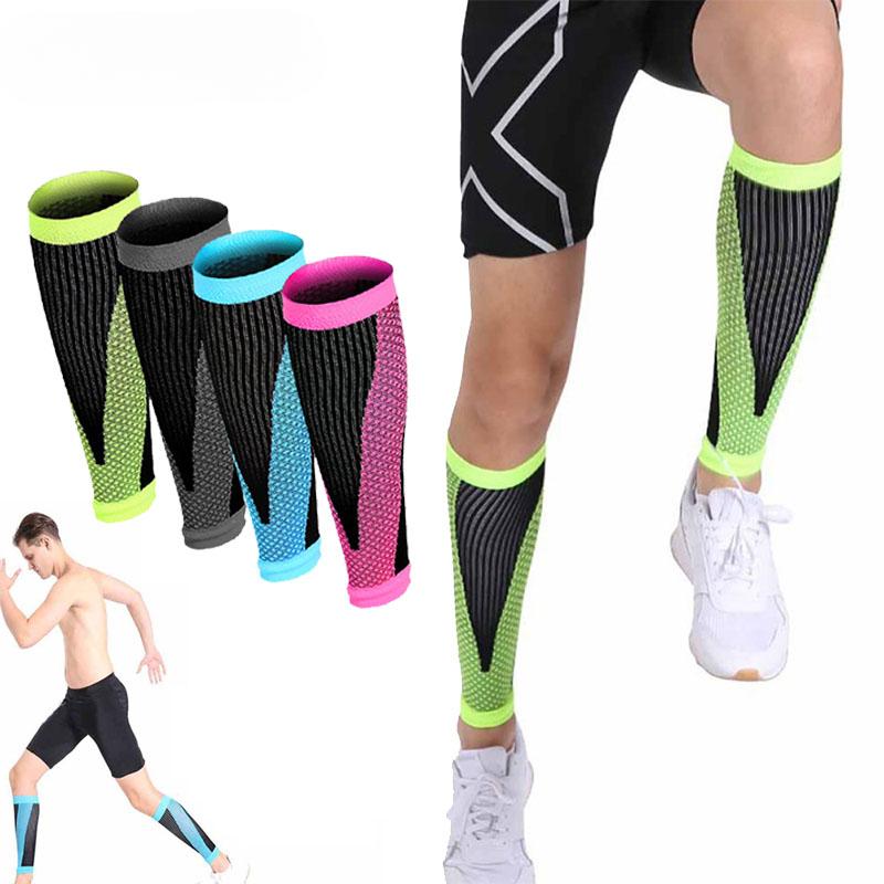 1 Pair Calf Compression Sleeves for Men & Women - Calf Support Leg Compression Socks for Shin Splint, Calf Pain Relief