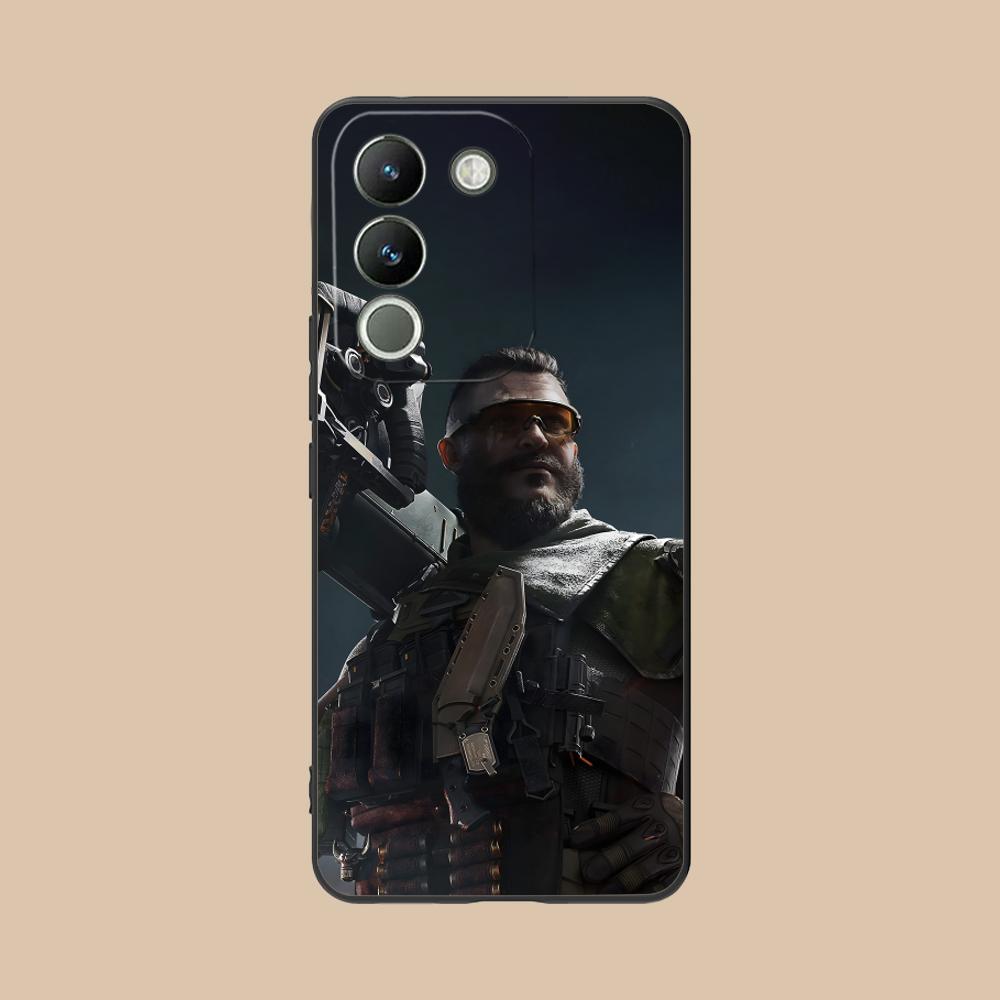 Игровой чехол Delta Force из матового ТПУ для мобильного телефона VIVO V60 V50 V40 V30 V29 V27 V25 V23 Pro Lite 5G, цветная печать