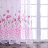 100*270 см Тюльпан Печатный Домашний Декор Вуаль Прозрачные Модные Шторы Для Окна Элегантные Шторы Для Экранирования Газовая Штора