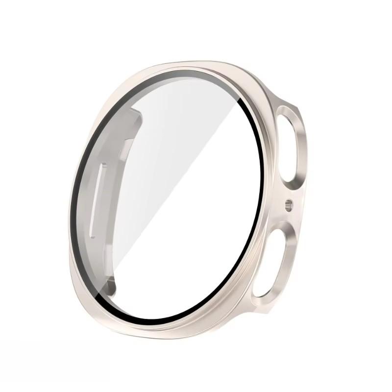 Tempered Glass+PC Case For Samsung Galaxy Watch 9 8 40mm 44mm Cover Protective Bumper For Samsung Galaxy Watch 8 9 Accessories 3