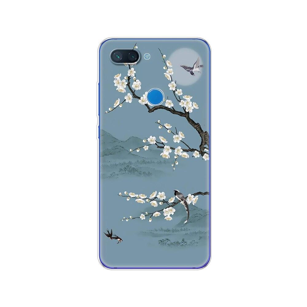 Силиконовый чехол для xiaomi mi 8 LITE, чехол 6,26 дюйма, прозрачный чехол из ТПУ для xiaomi mi 8 lite, задняя крышка для xiaomi mi 8, чехол, сумка-капа