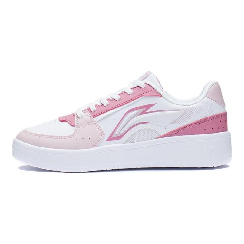 Li Ning Galaxy, Повседневные Универсальные, Стройнящие Белые Кроссовки Низкие AGCS254-3