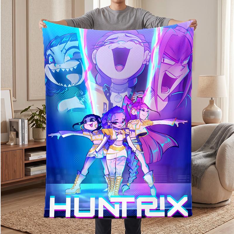 HUNTRIX Soft Warm Flannel Blankets Comfortable Blanket for Home Decoration Gifting