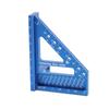 3D Многоугольная Квадратная Линейка Деревообработка Угломер Треугольный Транспортир 45 90 Градусов Измерительное Отверстие