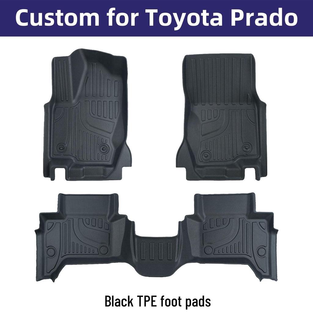 Toyota Prado Безодоровые Экологичные Коврики из TPE для Экспорта