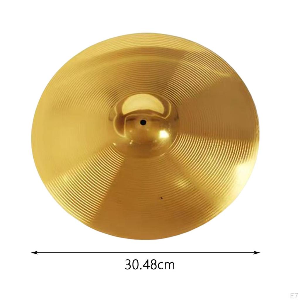 Brass Crash Cymbal Designed for Drum Enthusiasts And Performance Parts