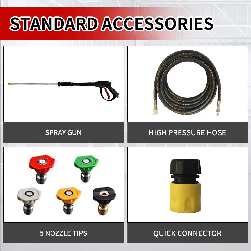 Ultra-High Pressure Industrial Car & Farm Washer with Automatic Water Pump