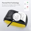 Портативный мини-термопринтер Bisofice, 2-дюймовый беспроводной USB-принтер для чеков и билетов с 2 рулонами
