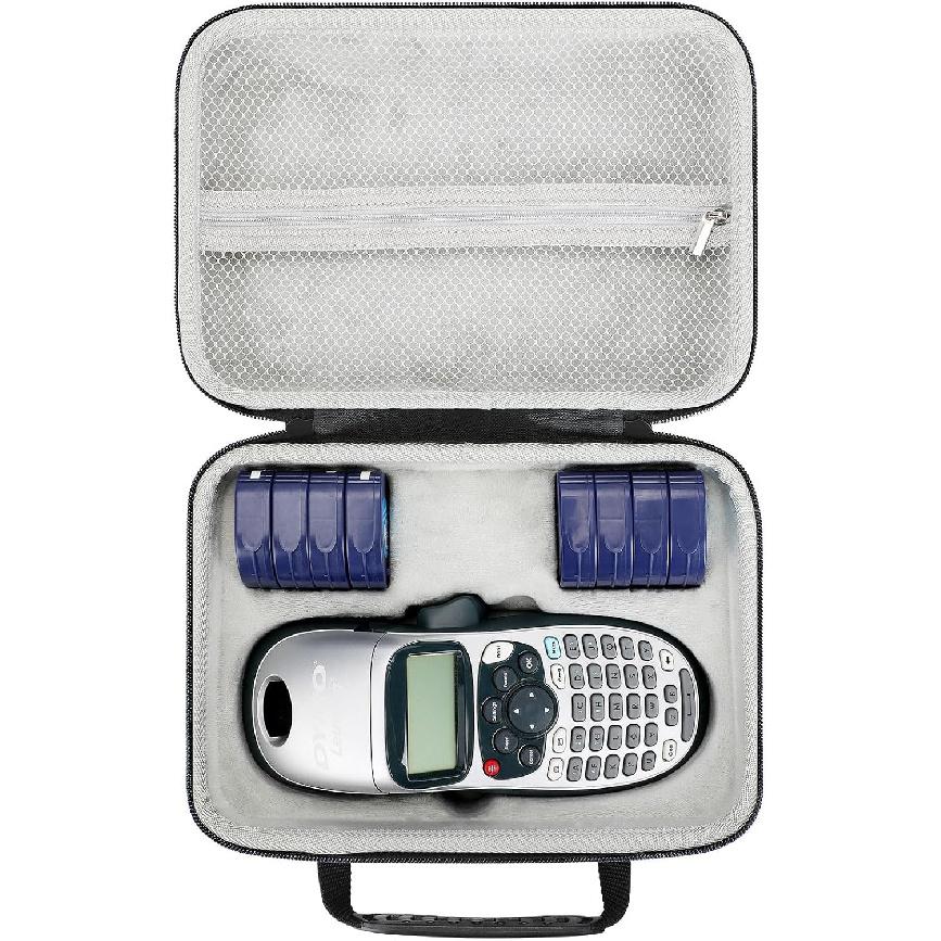 Case Compatible for DYMO LetraTag LT-100H DYMO Letra-tag 91201 Hand held Label Maker case for Label Maker Machine, Tape Cartirdges and More