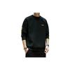 Мужская толстовка Li Ning Plain Letter Print Crewneck из флиса с капюшоном, черная AWDS469-1