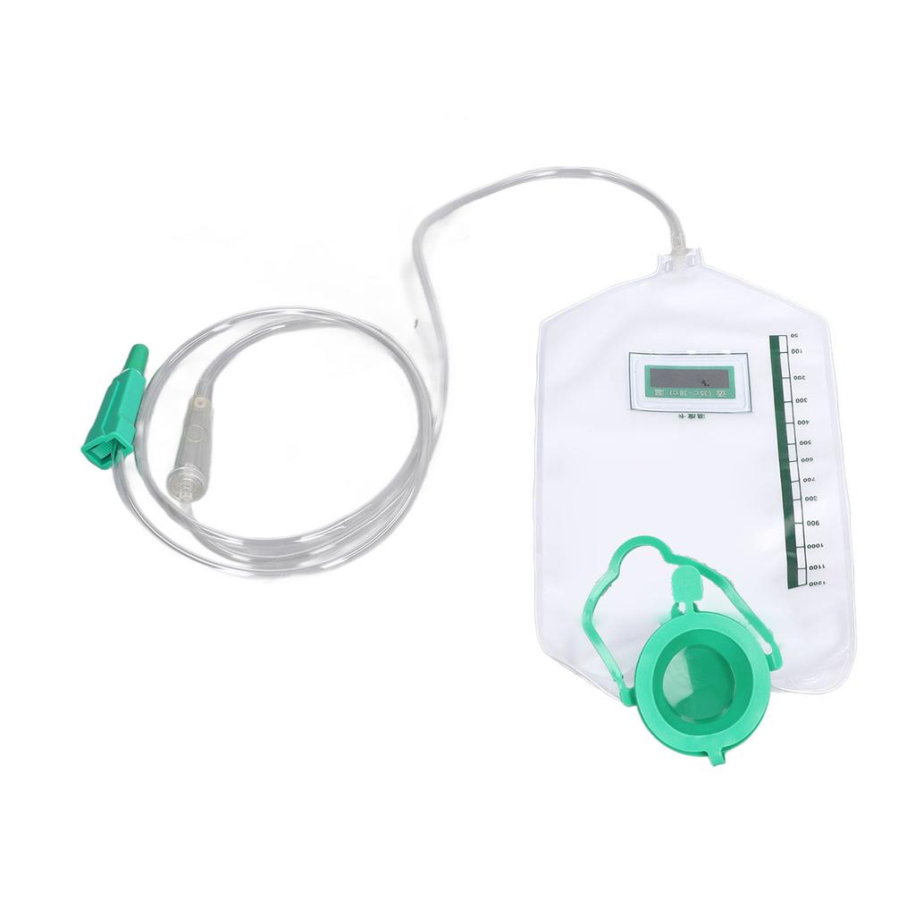 Комплект клизм для клизм многоразового использования большой емкости для очищения кишечника 1200 мл с 10 трубками