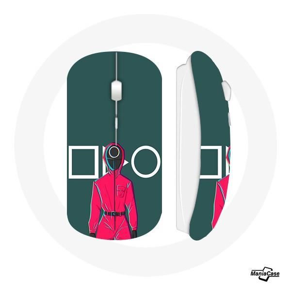Souris Sans Fil - MANIACASE - Squid Game - Vert - USB Wifi - Compatible Mac et PC
