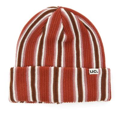 ШАПКА UNDERCONTROL / ВЕРТИКАЛЬНАЯ ПОЛОСКА / КИРПИЧНЫЙ