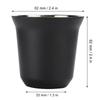 Matte Black Double Layer Coffee Cup Double Wall Espresso Cups  Espresso Drinking