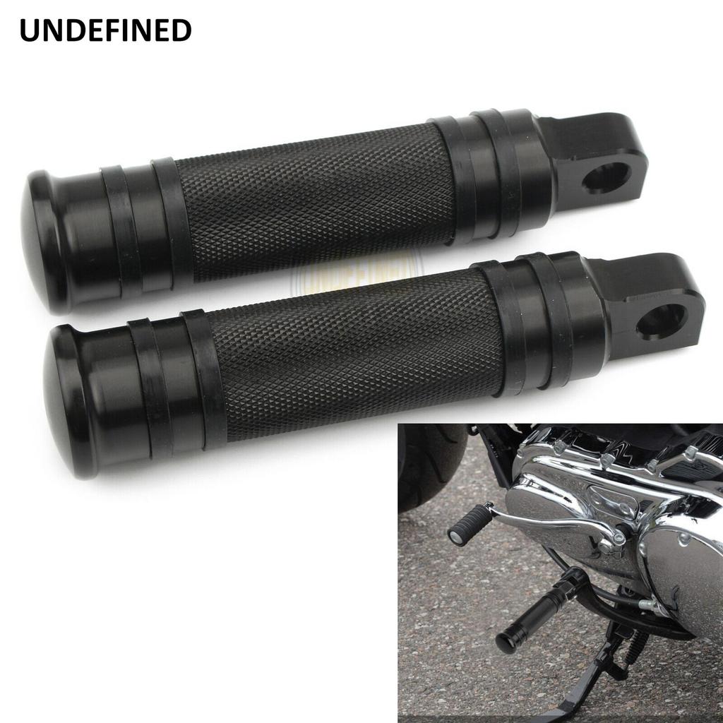 Мотоциклетные подножки с накаткой, задняя передняя подножка с ЧПУ, хромированная педаль для Harley Touring Sportster 883 Softail Dyna Fatboy