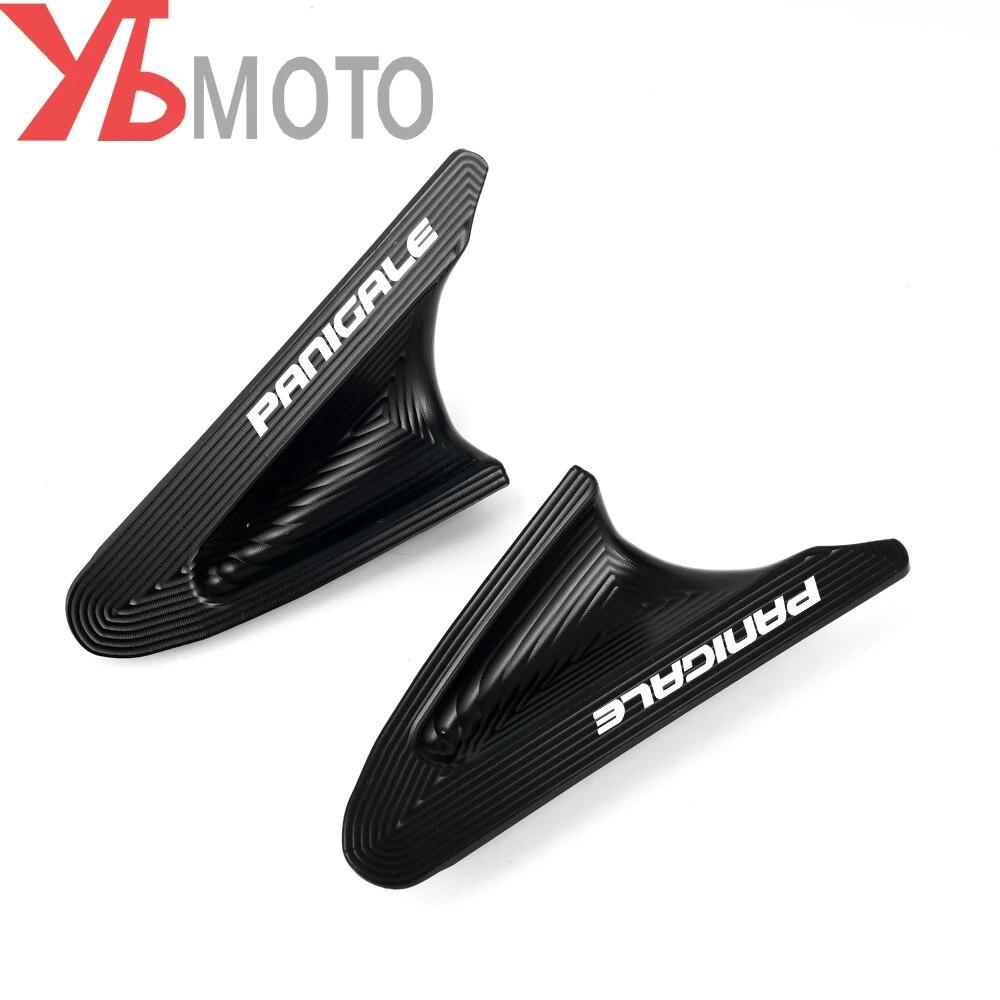 Logo For DUCATI PANIGALE 899 2013 2014 2015 1199 2012 2013 2014 Accessories Motorcycle Aluminum Mirror Hole Cover Side Bracket